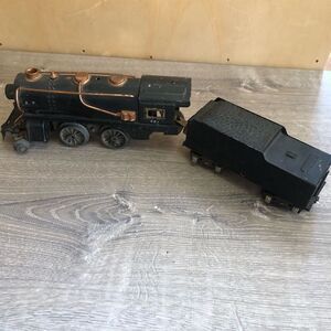 For Parts Prewar American Flyer O Gauge #401 2-4-4 Locomotive & #564 Coal Tender